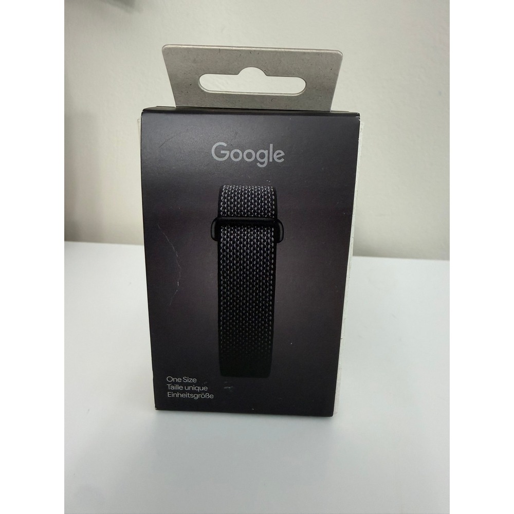 Google Fitbit Air Performance Loop Band Unisex OS Obsidian Black Woven NWT